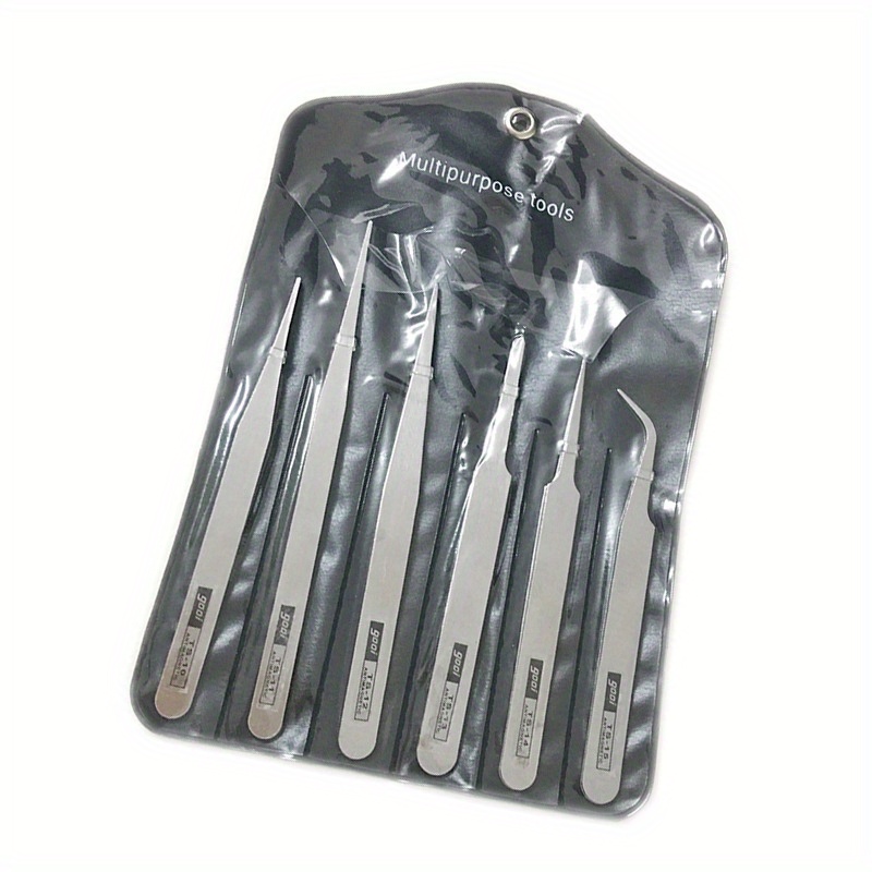Succulent Set - 6-częściowa pęseta ze stali nierdzewnej Ts-15