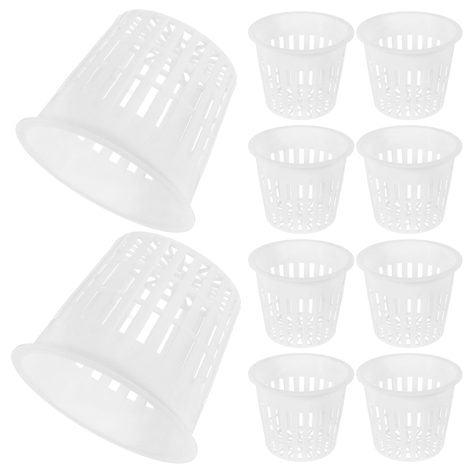 Plant Pot - 10 szt. Plastikowe doniczki z siatką