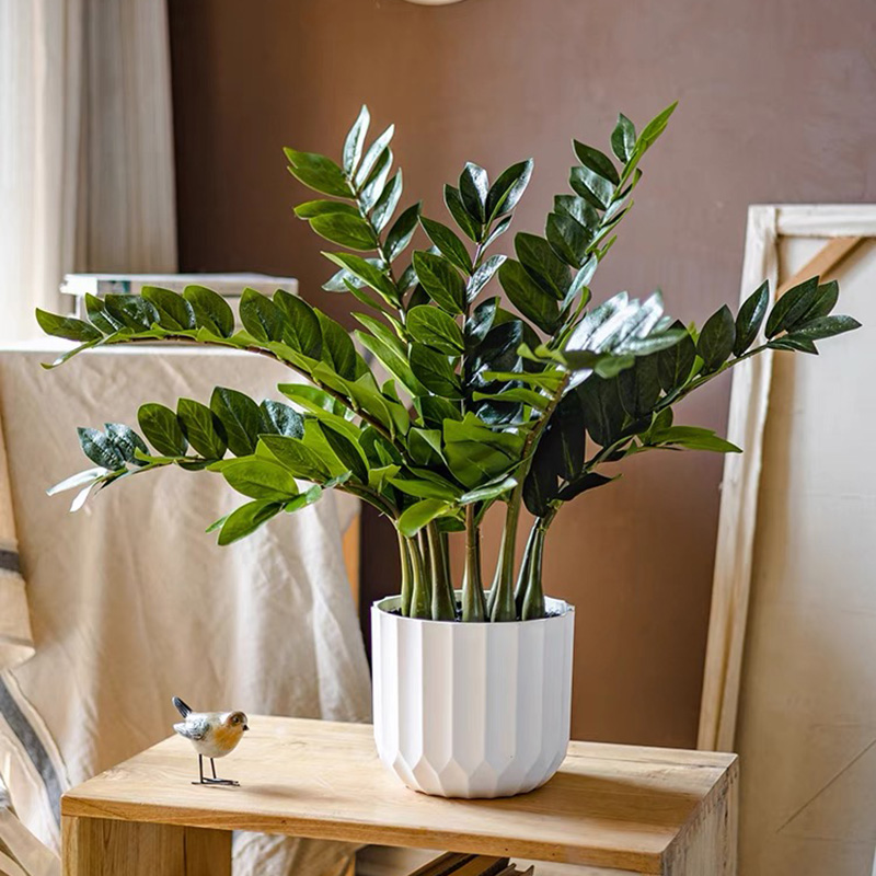 Fiddle Leaf Fig - 25in tropikalne duże sztuczne rośliny Ficus