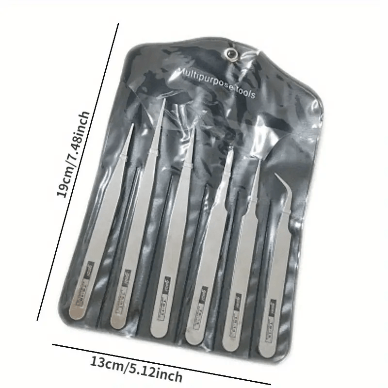 6-częściowa pęseta ze stali ni – Succulent Set recenzja i cena