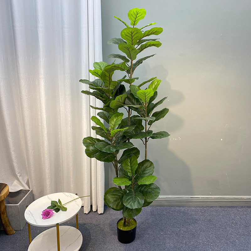 59-in duże Ficus drzewo sztucz – Fiddle Leaf Fig recenzja i cena