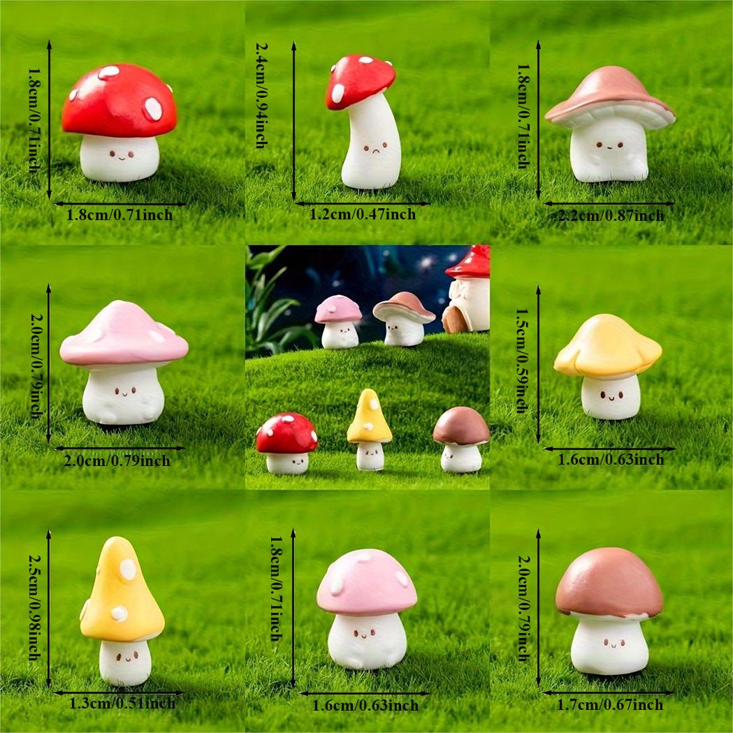 8 sztuk dekoracyjnych mini fig – Succulent Set recenzja i cena